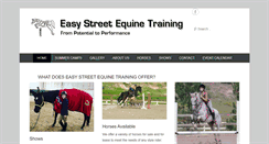 Desktop Screenshot of easystreetequine.com